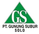Lowongan PT Gunung Subur