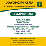 Lowongan PT. Liman Thaka Makmur Abadi