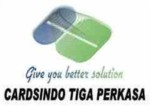 Lowongan PT Cardsindo Tiga Perkasa